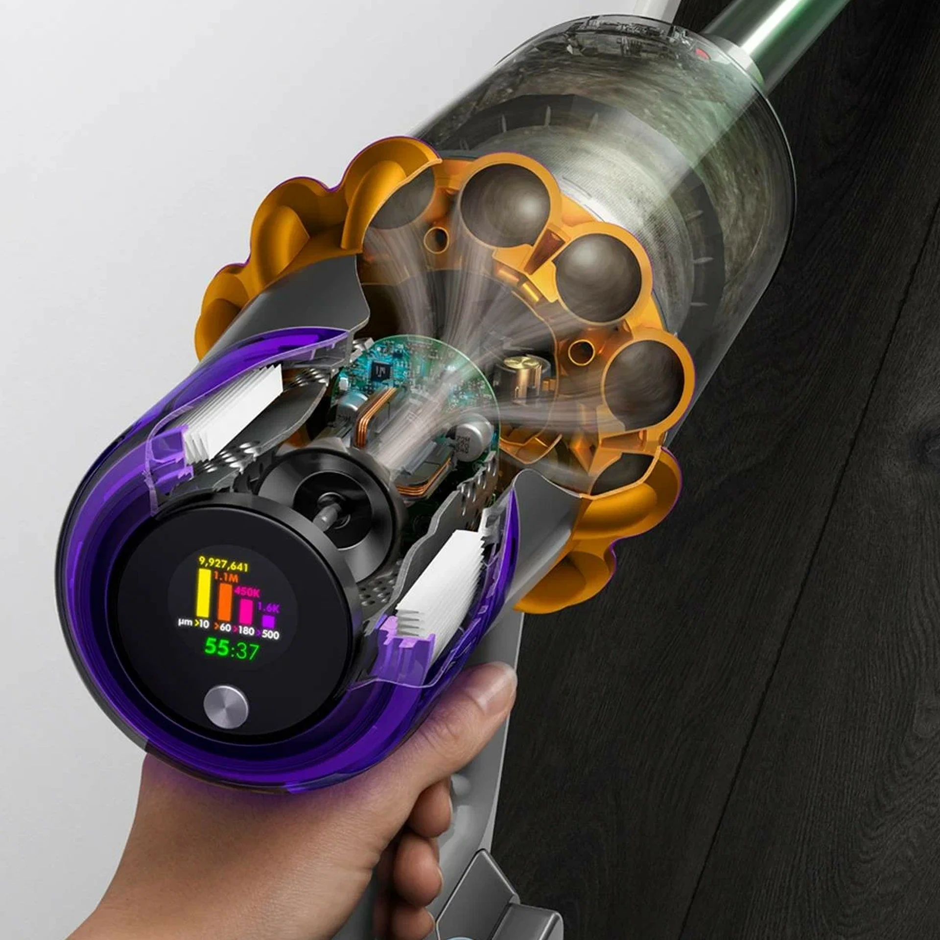 Моющий пылесос Dyson V15S Detect Submarine SV47