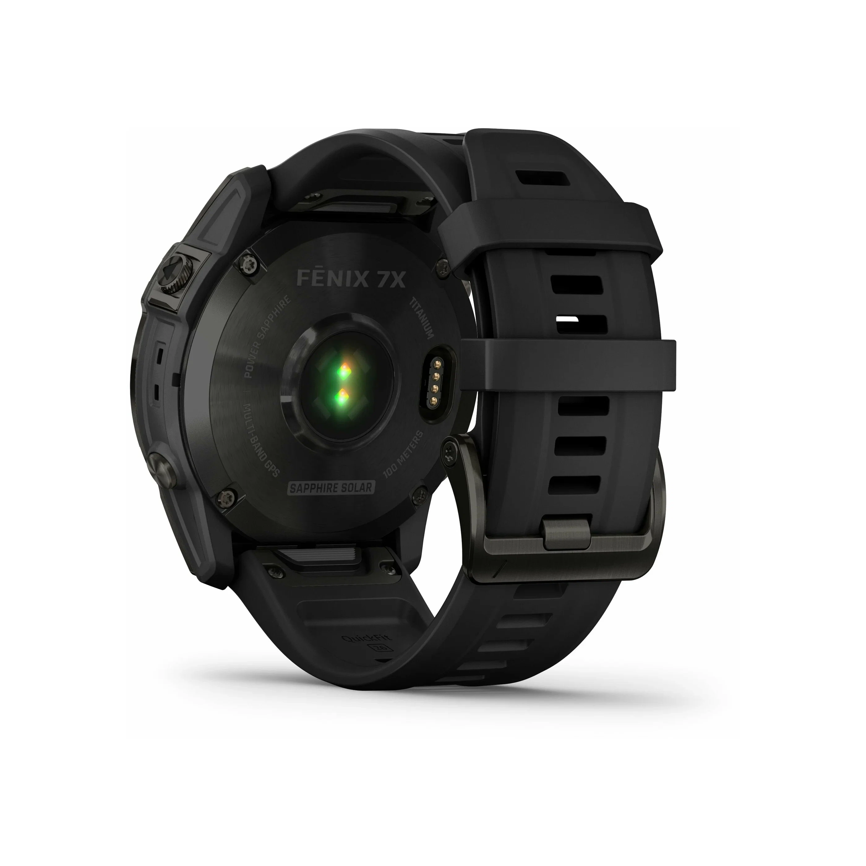 Умные часы Garmin Fenix 7X Pro Sapphire Solar, титановый серый