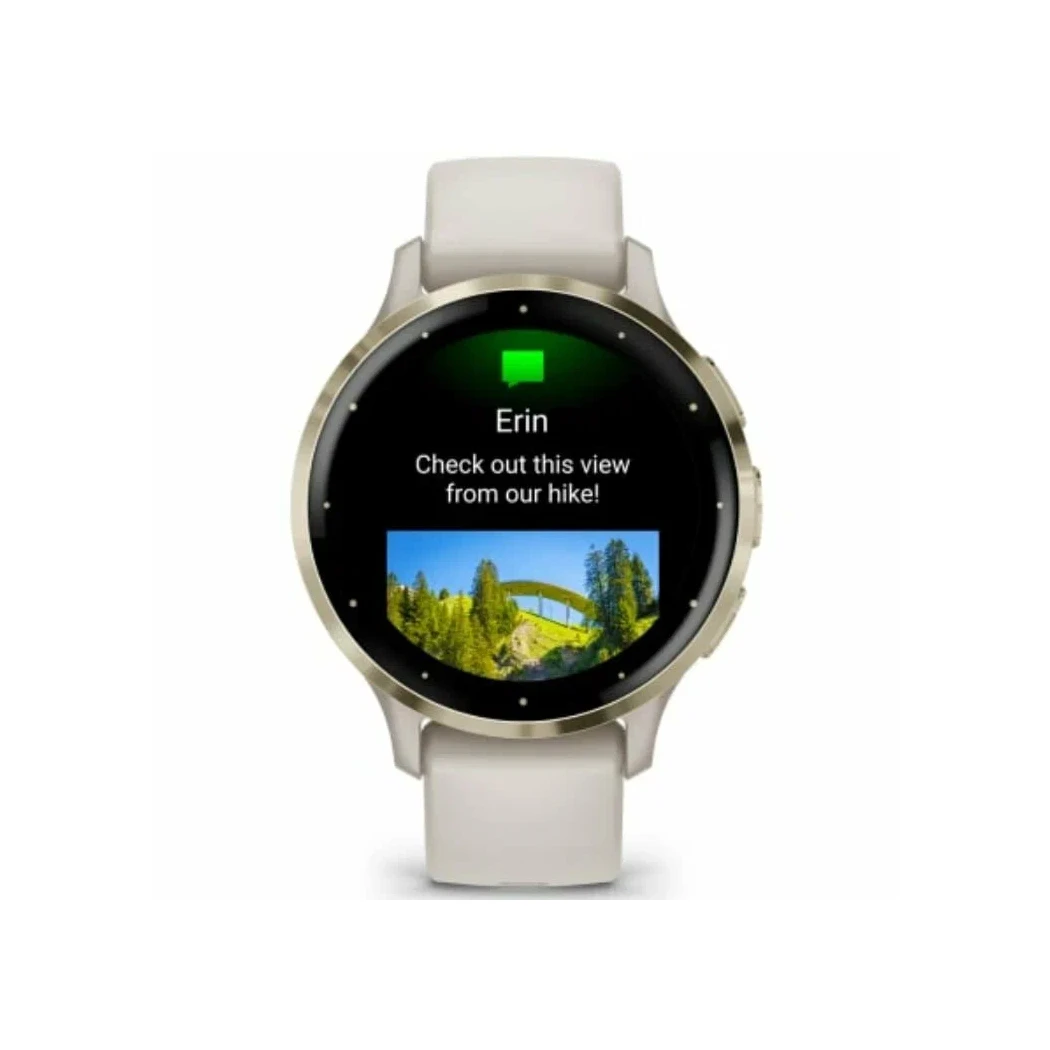 Умные часы Garmin Venu 3S 41 мм, кремово-золотистый