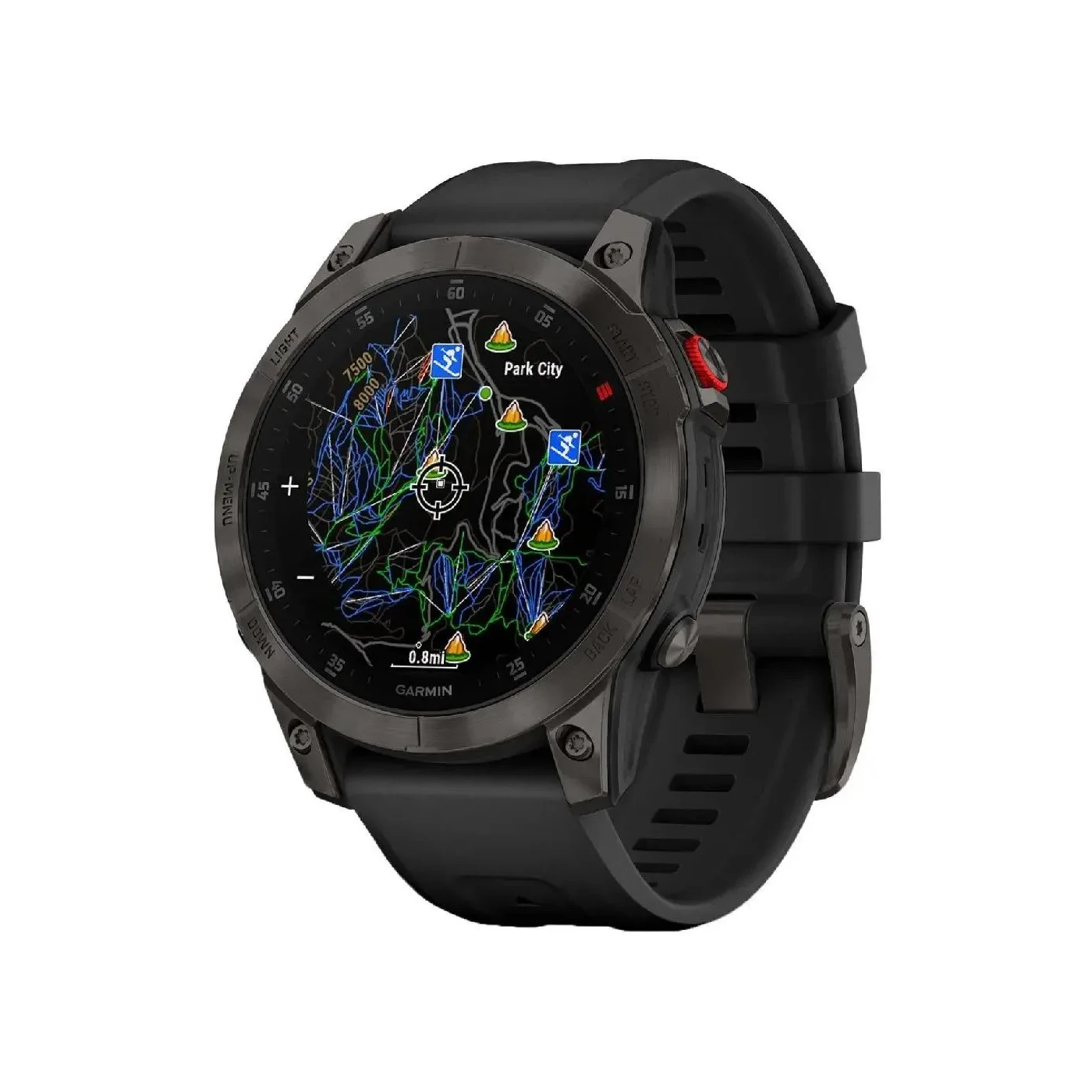 Умные часы Garmin Epix Gen 2 Sapphire 47 мм, черный