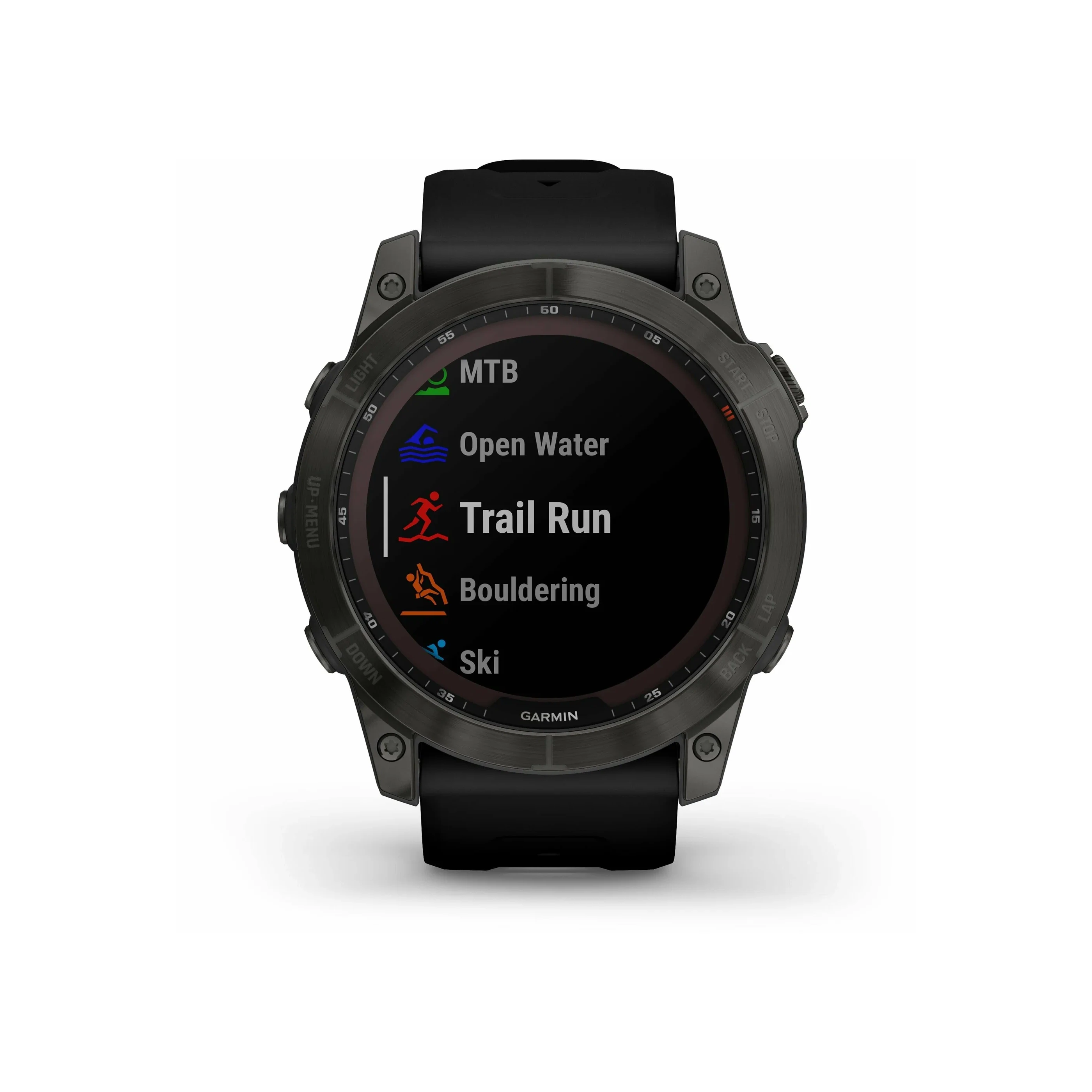 Умные часы Garmin Fenix 7X Pro Sapphire Solar, титановый серый