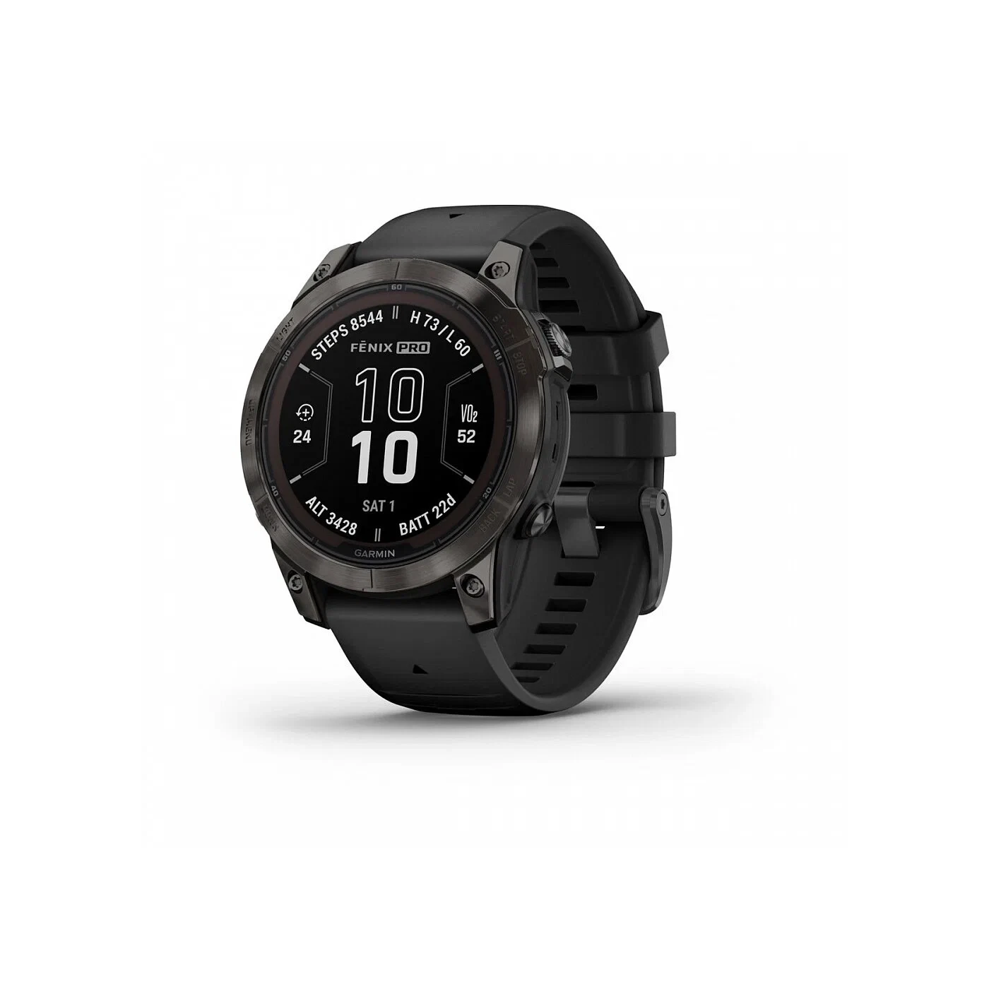 Умные часы Garmin Fenix 7 Pro Sapphire Solar, серый