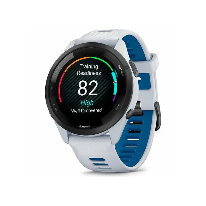 Умные часы Garmin Forerunner 265 46 мм, бело-синий